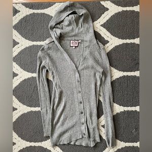 Elena gilbert juicy couture hooded cardigan